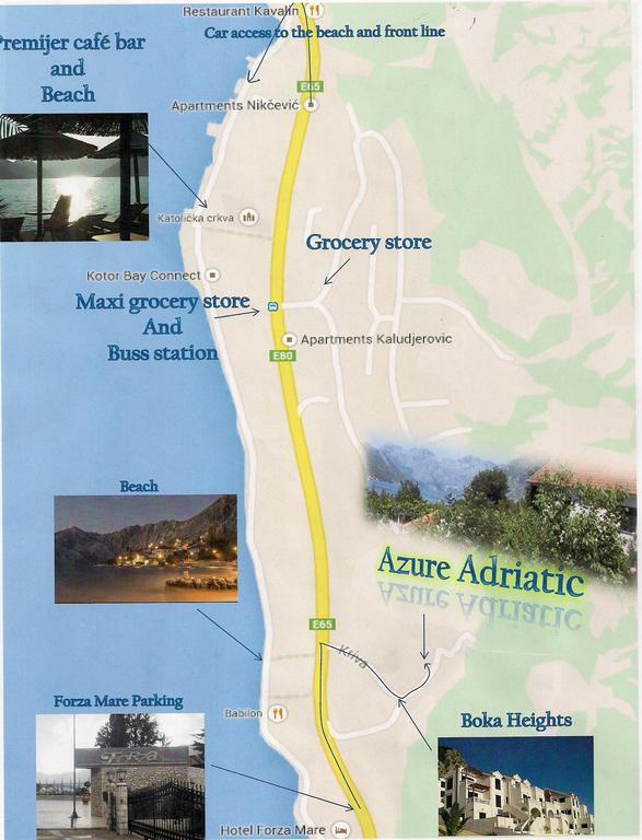 Apartmán Azure Adriatic Kotor Pokoj fotografie